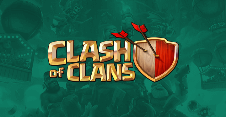 Clash of Clans logotip.