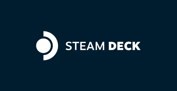 Steam Deck logotip.