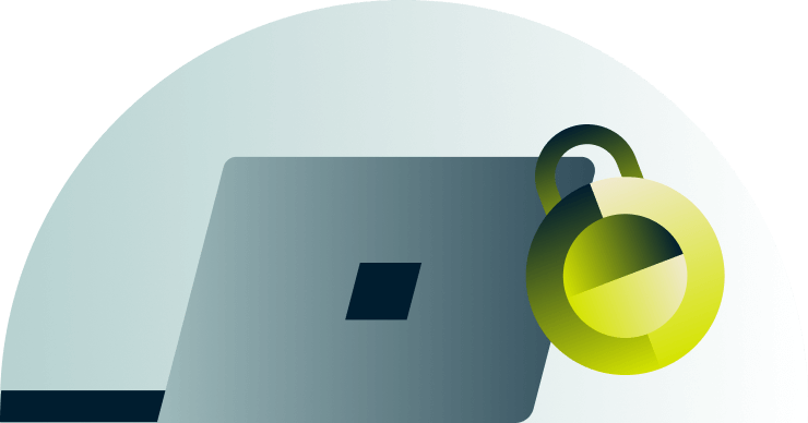 Biểu tượng khóa tượng trưng cho sự bảo mật.